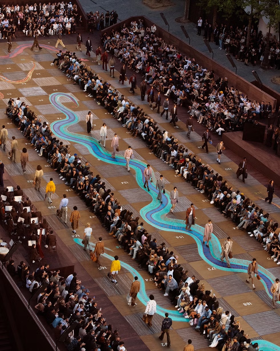 Architect Bijoy Jain Reimagines Louis Vuitton’s Runway As A Giant Game Board