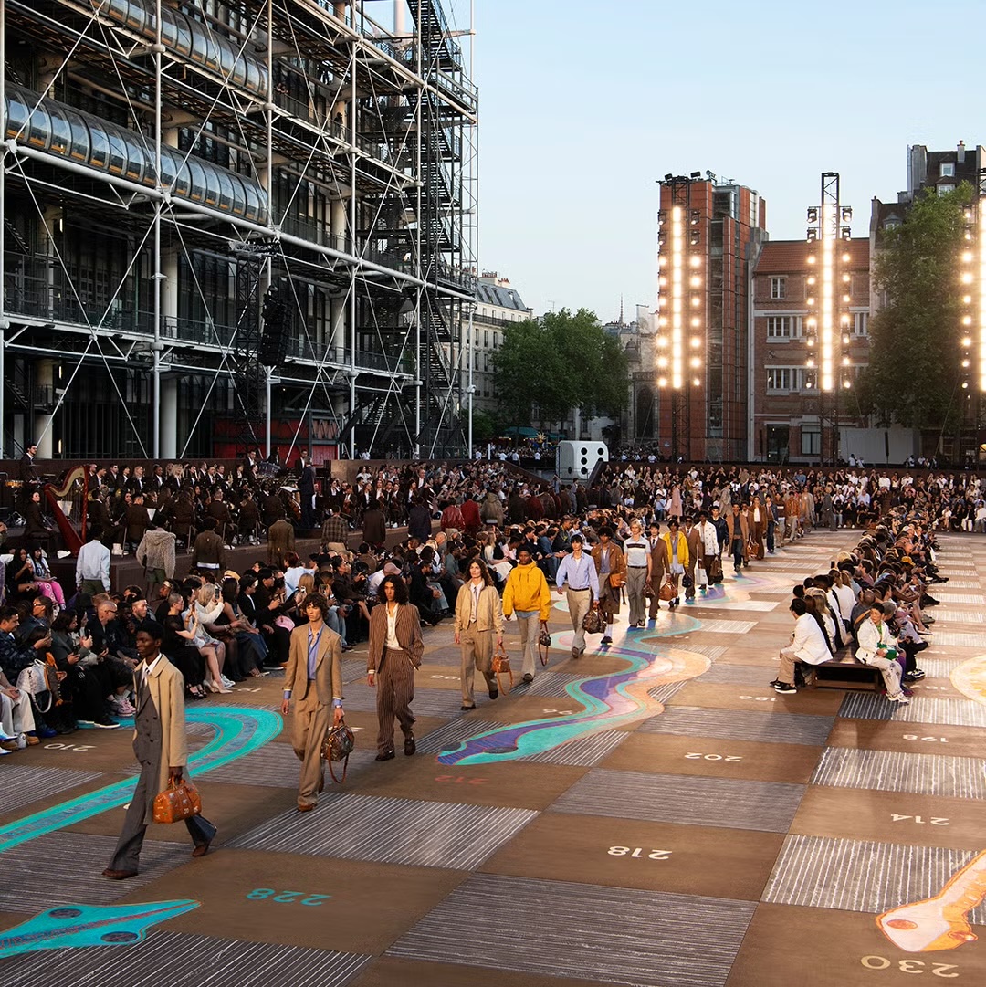 Architect Bijoy Jain Reimagines Louis Vuitton’s Runway As A Giant Game Board