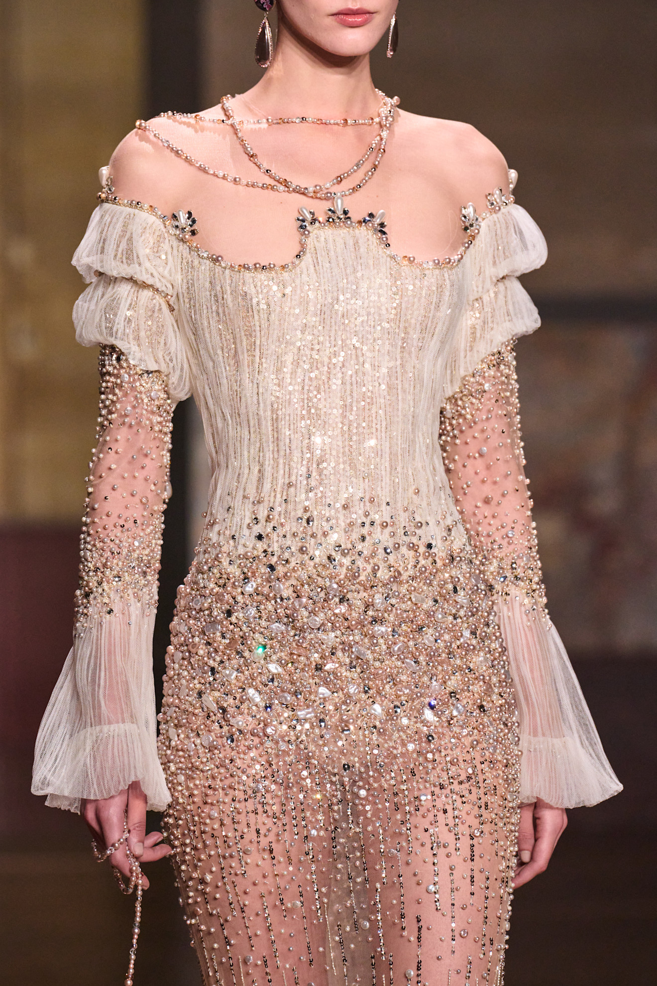 The Best Of Pearls From Paris Haute Couture Week Fall/Winter 2025