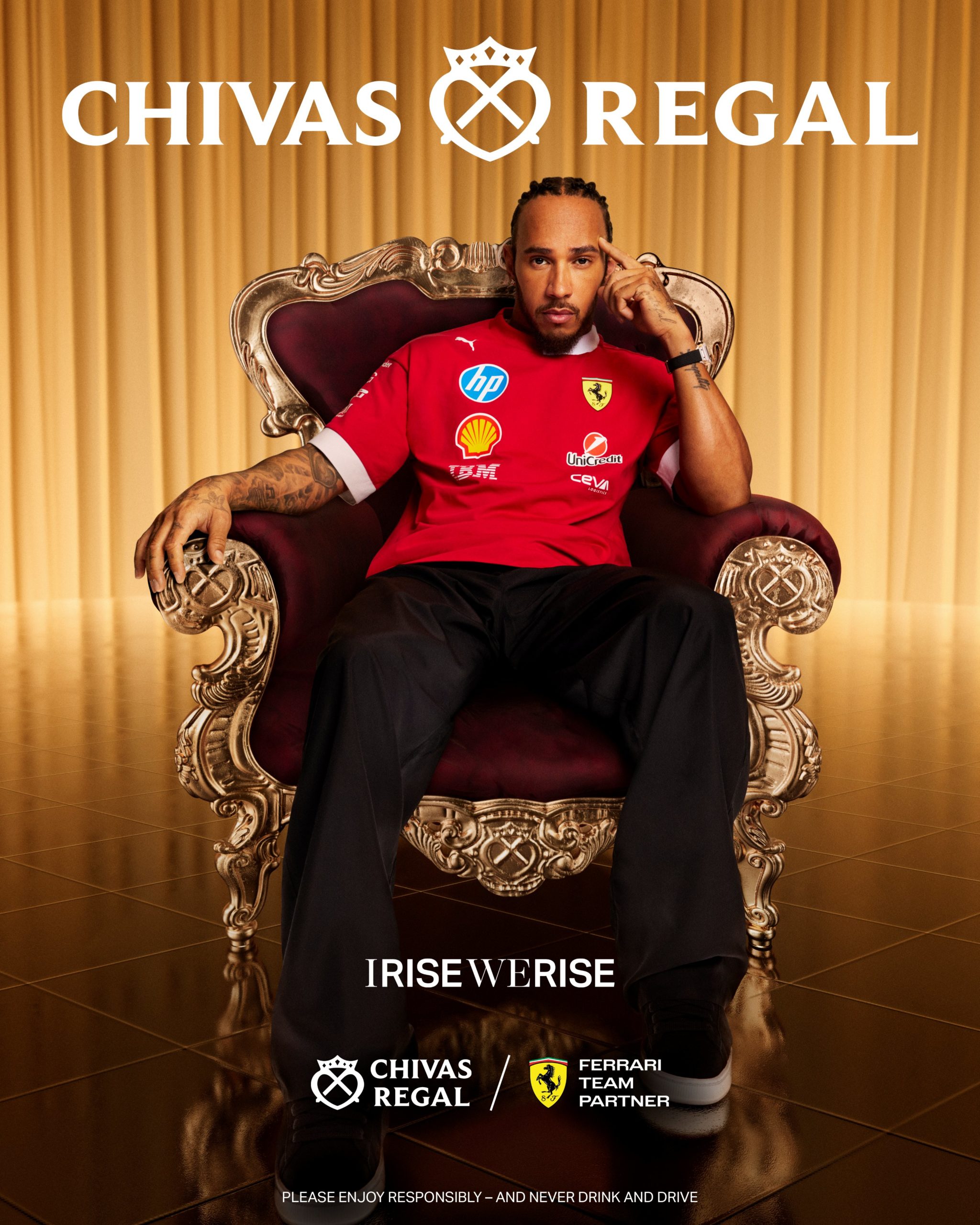 Scuderia Ferrari HP’s Team Principal Fred Vasseur & Chivas Regal Unveil A Short Film Toasting The Unsung Heroes Of Formula 1