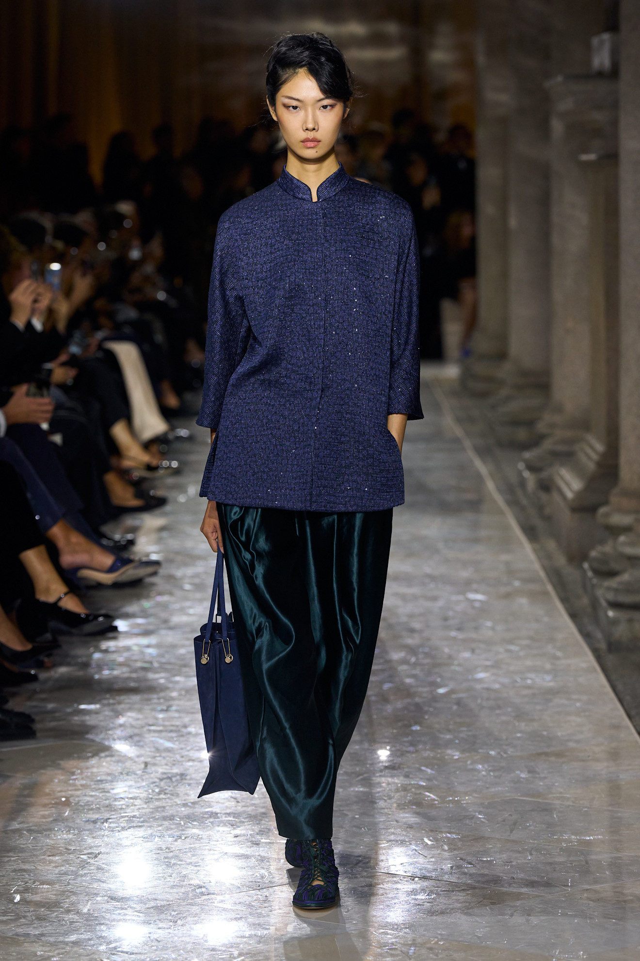 Giorgio Armani Paints A Quietly Cinematic Tribute