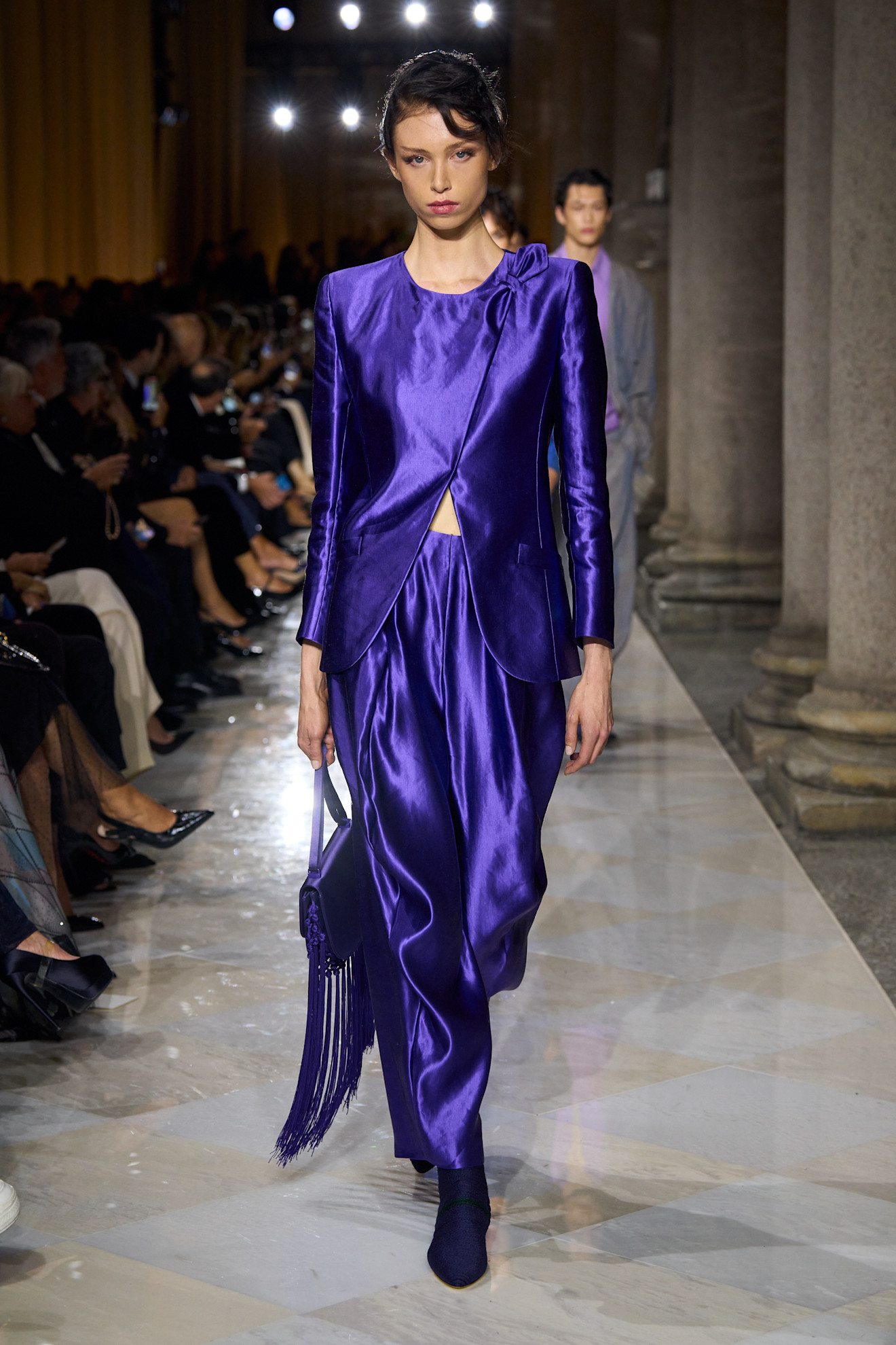 Giorgio Armani Paints A Quietly Cinematic Tribute