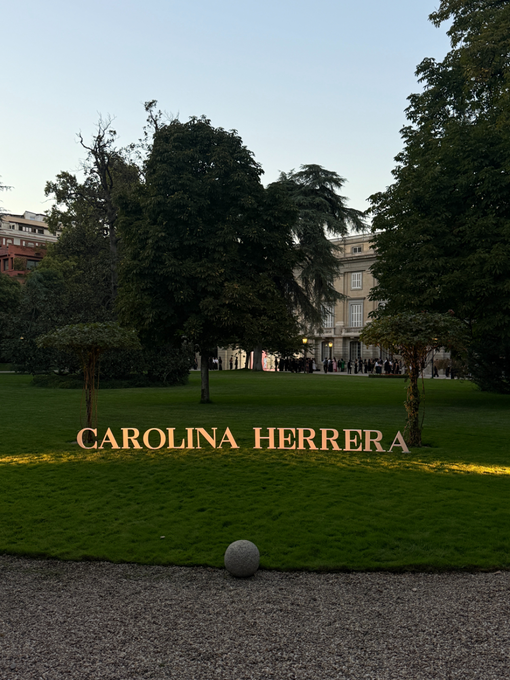 Get Ready With Kelsey Merritt For The Carolina Herrera Show In Madrid