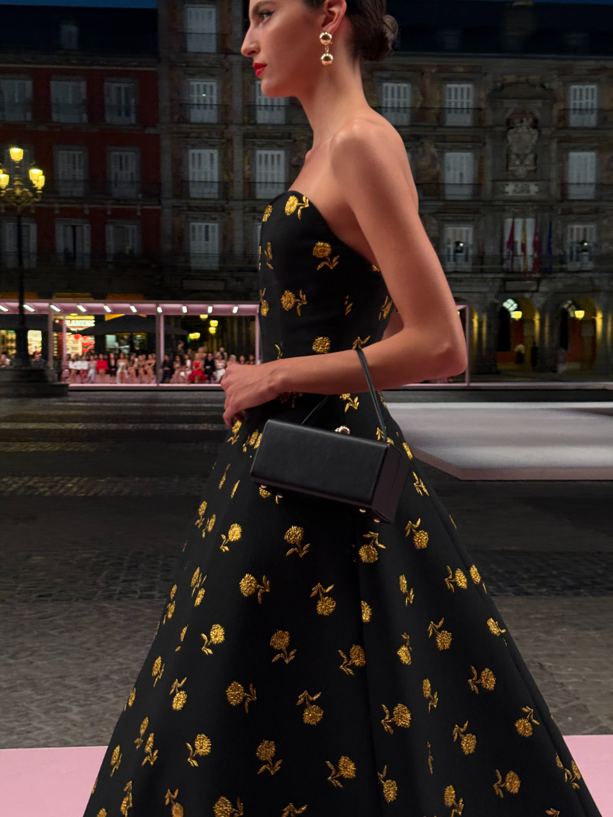 Get Ready With Kelsey Merritt For The Carolina Herrera Show In Madrid