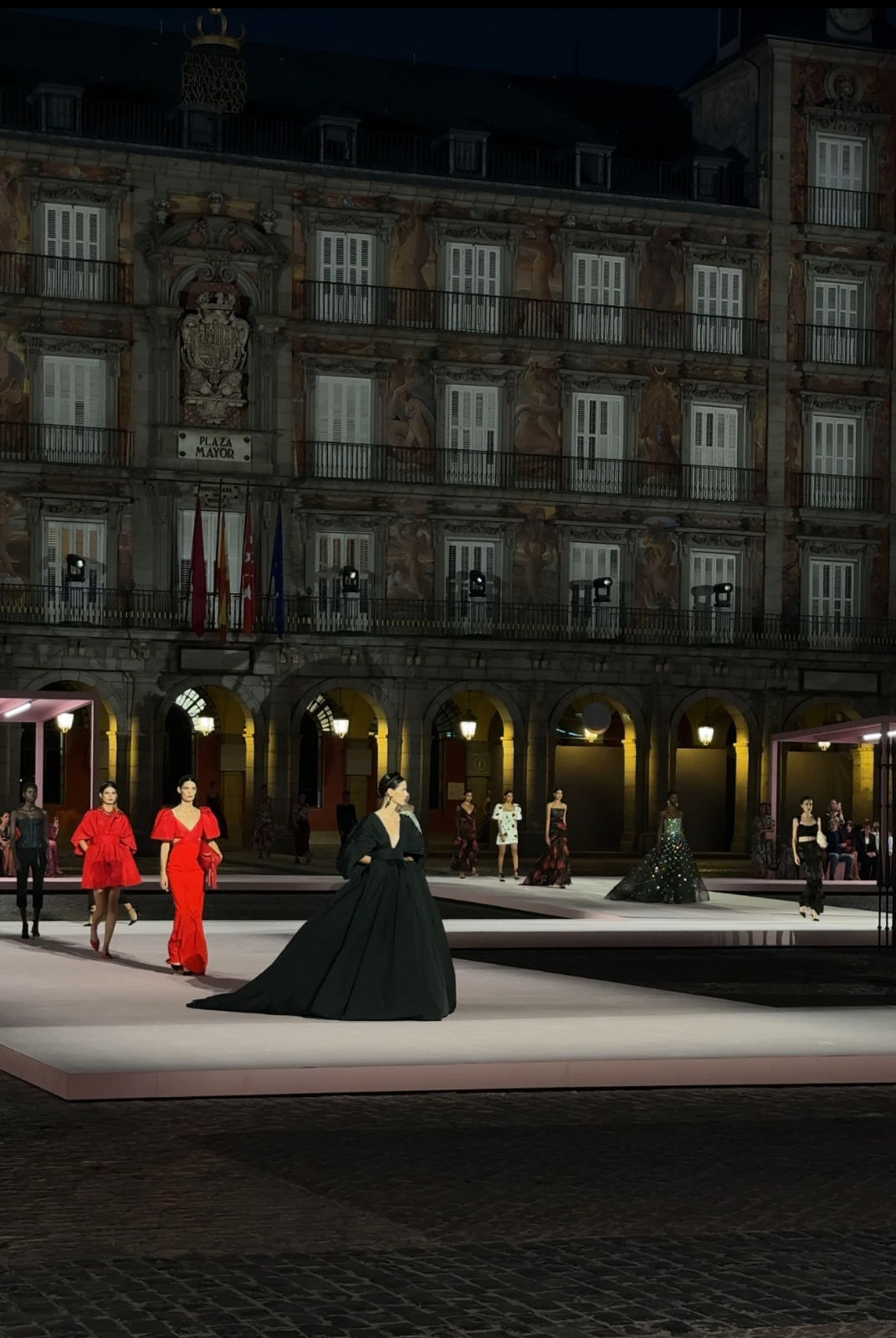 Get Ready With Kelsey Merritt For The Carolina Herrera Show In Madrid
