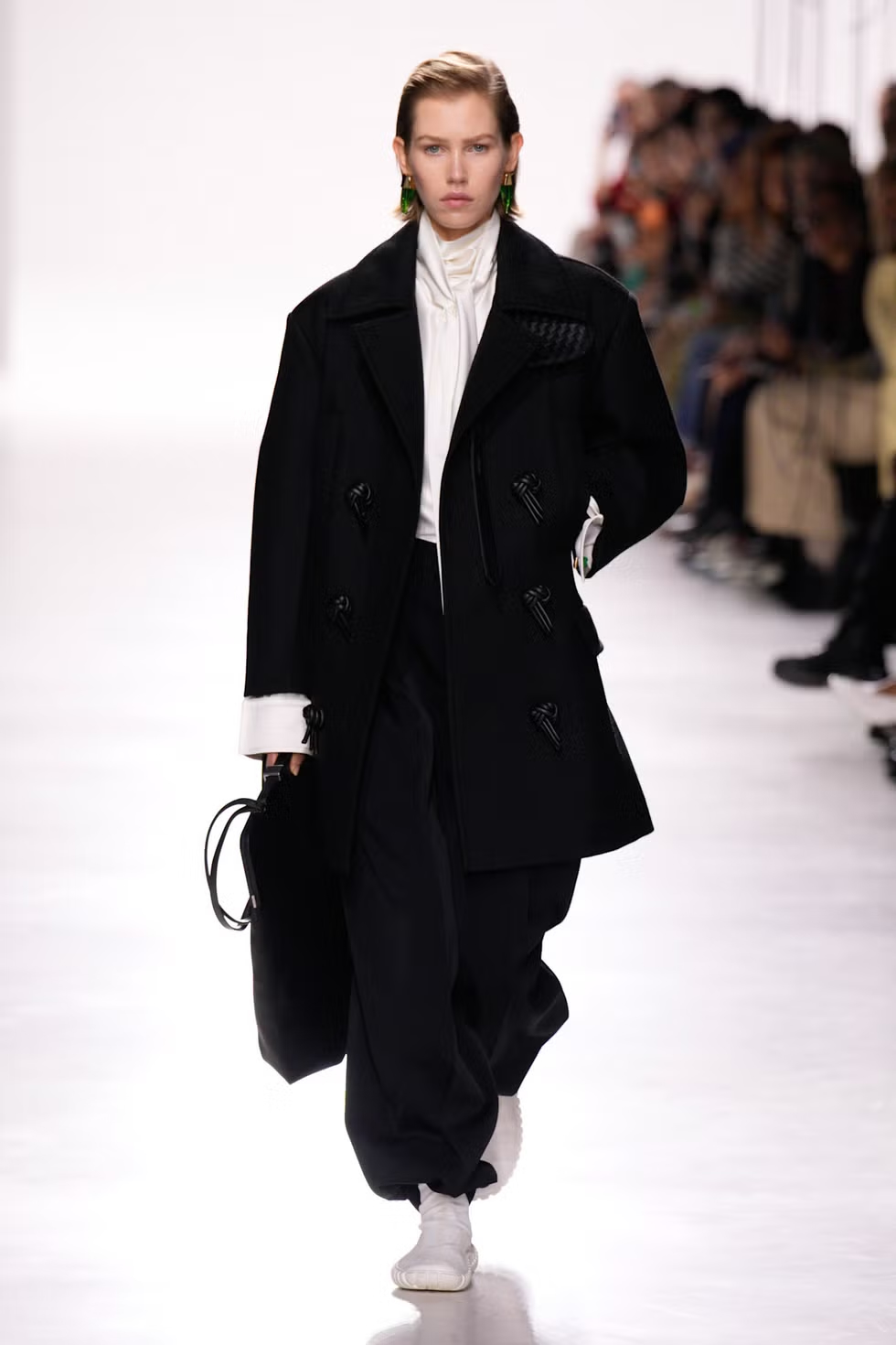Louise Trotter Waves Goodbye to Quiet Luxury at Bottega Veneta