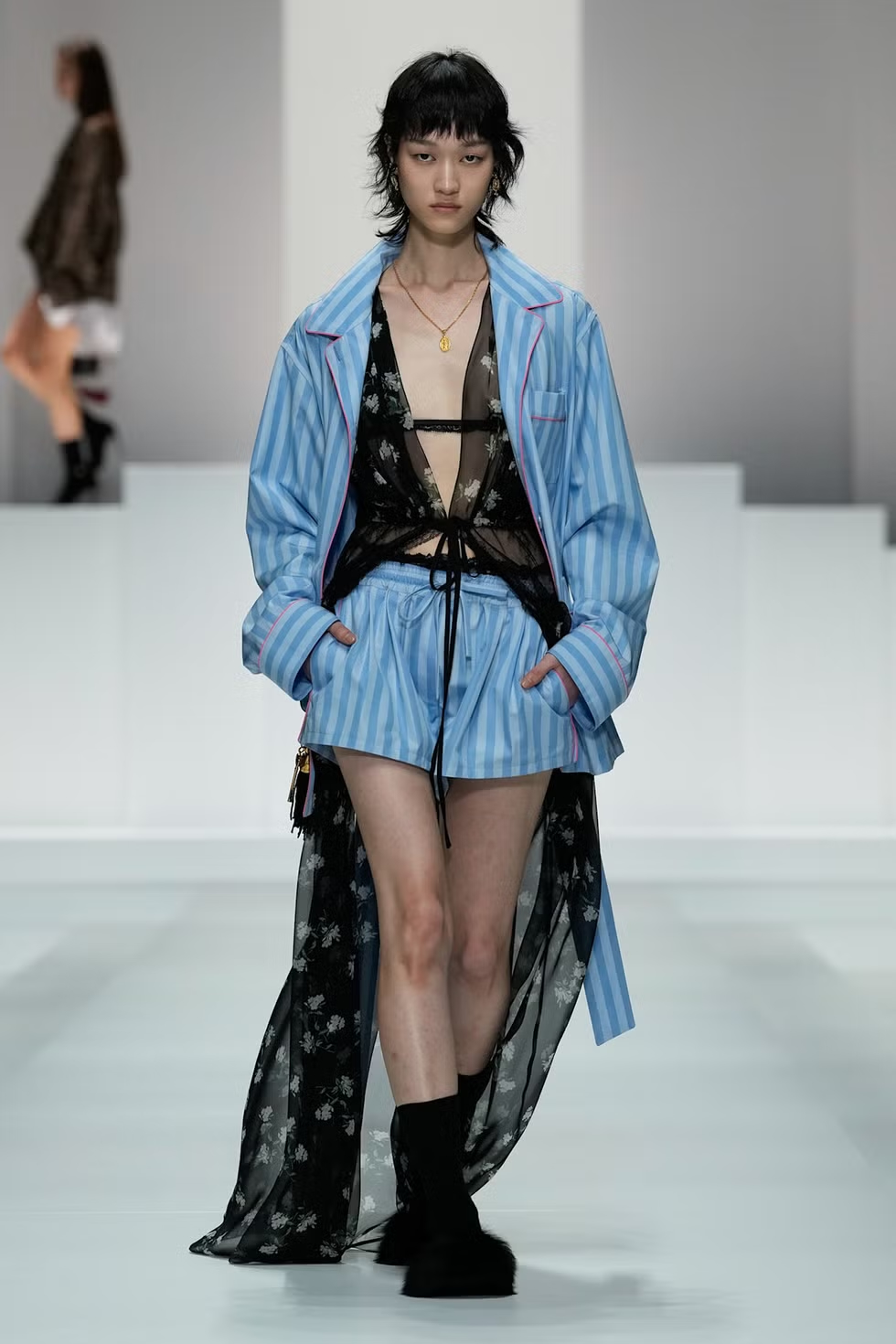 Miranda Priestly Crashes Dolce & Gabbana’s Pajama-Filled Show