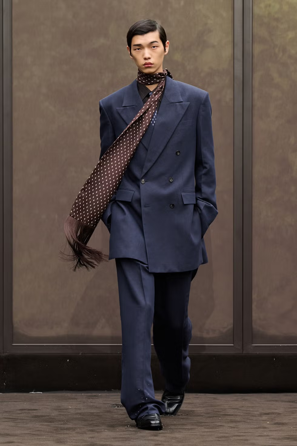 Ferragamo Took Us Back To The Tailored ’20s