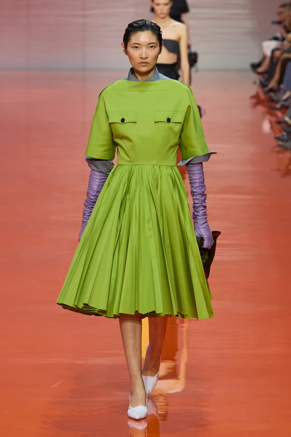Boilersuits! Suspender Skirts! Prada Goes Back To Basics