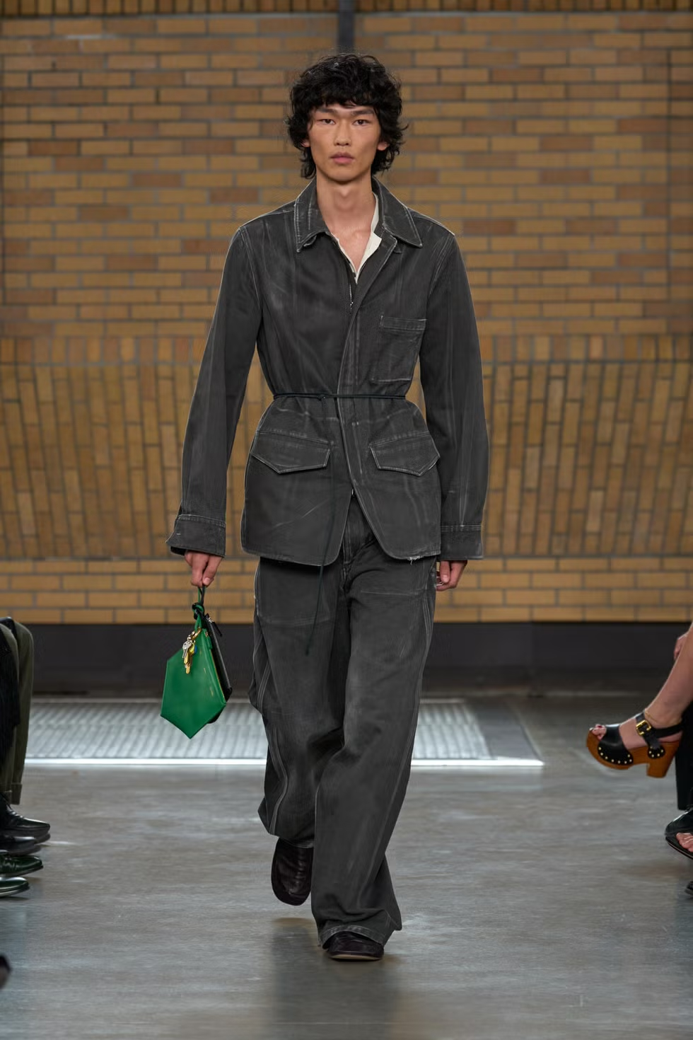 At Calvin Klein, The Simple Suit Reigned Supreme