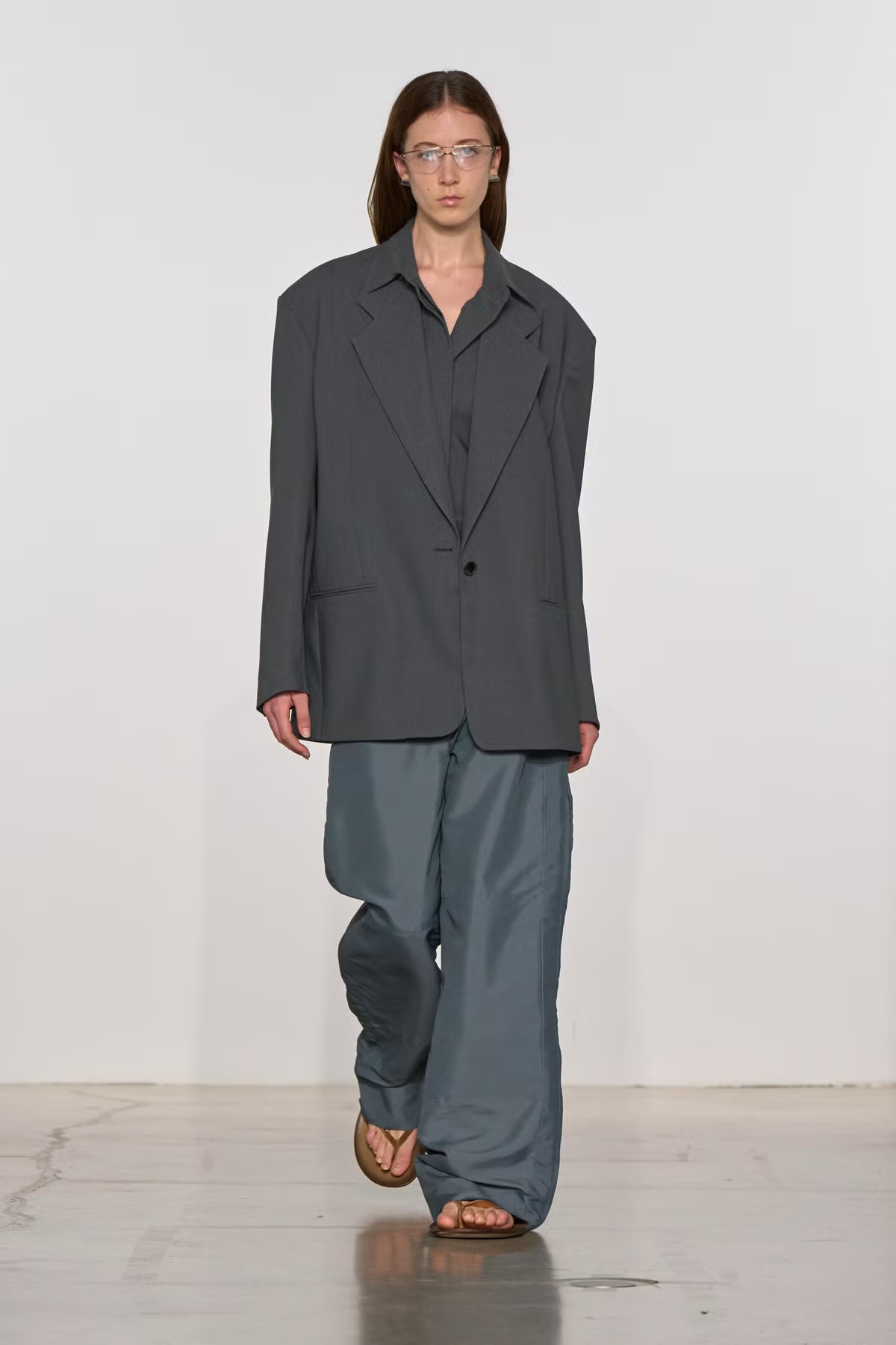 At Calvin Klein, The Simple Suit Reigned Supreme