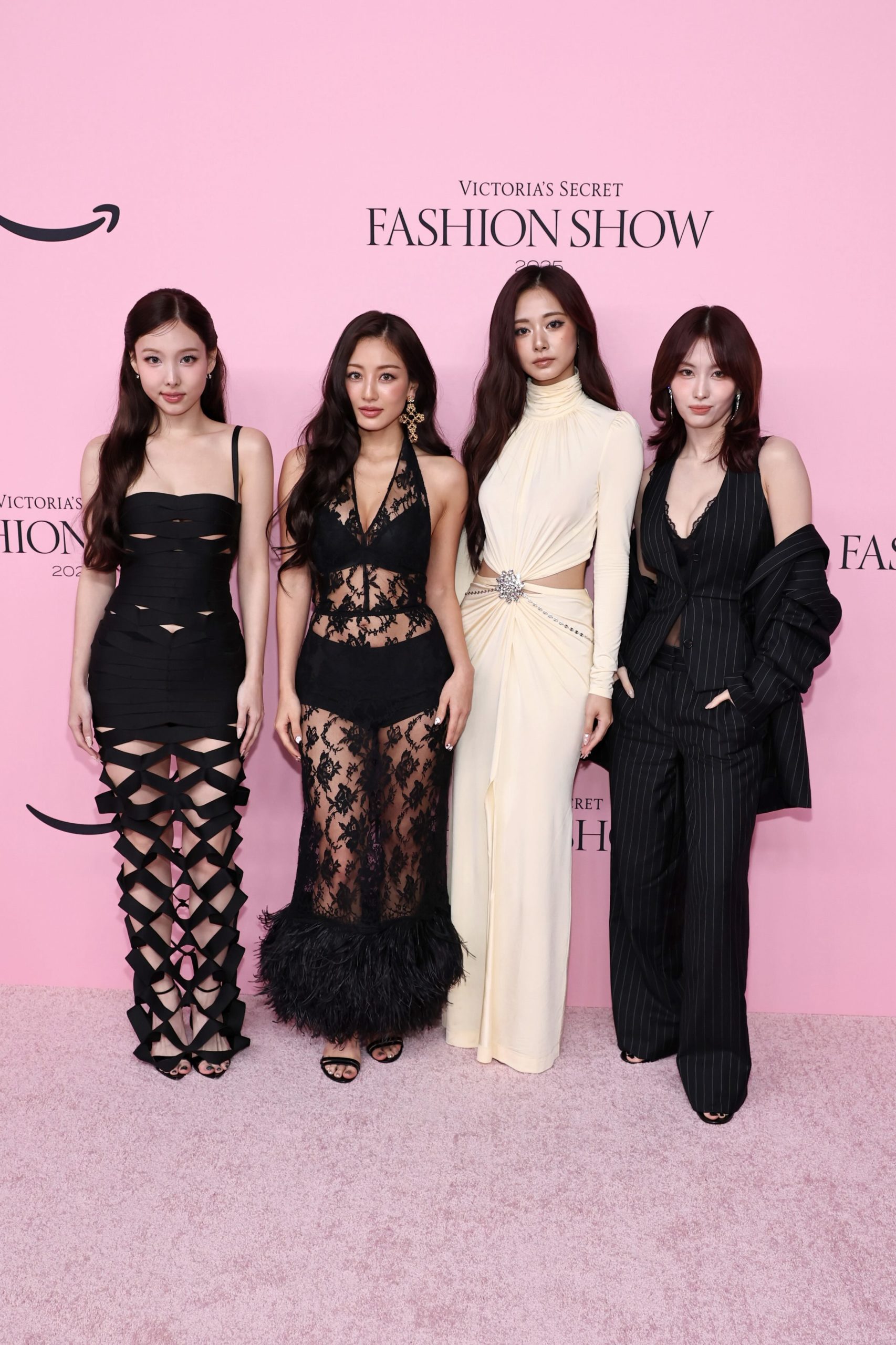 TWICE’s Nayeon, Jihyo, Tzuyu, and Momo Dressed to Stand Out at the Victoria’s Secret Fashion Show