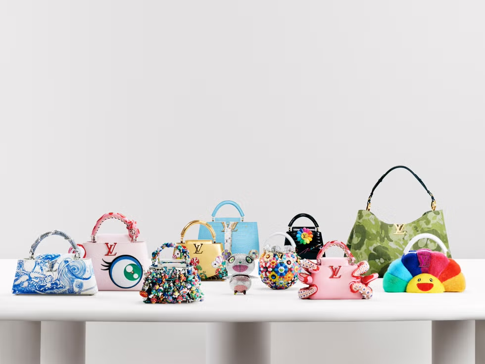 Louis Vuitton & Takashi Murakami Join Forces For A New Limited-Edition Bag Collection
