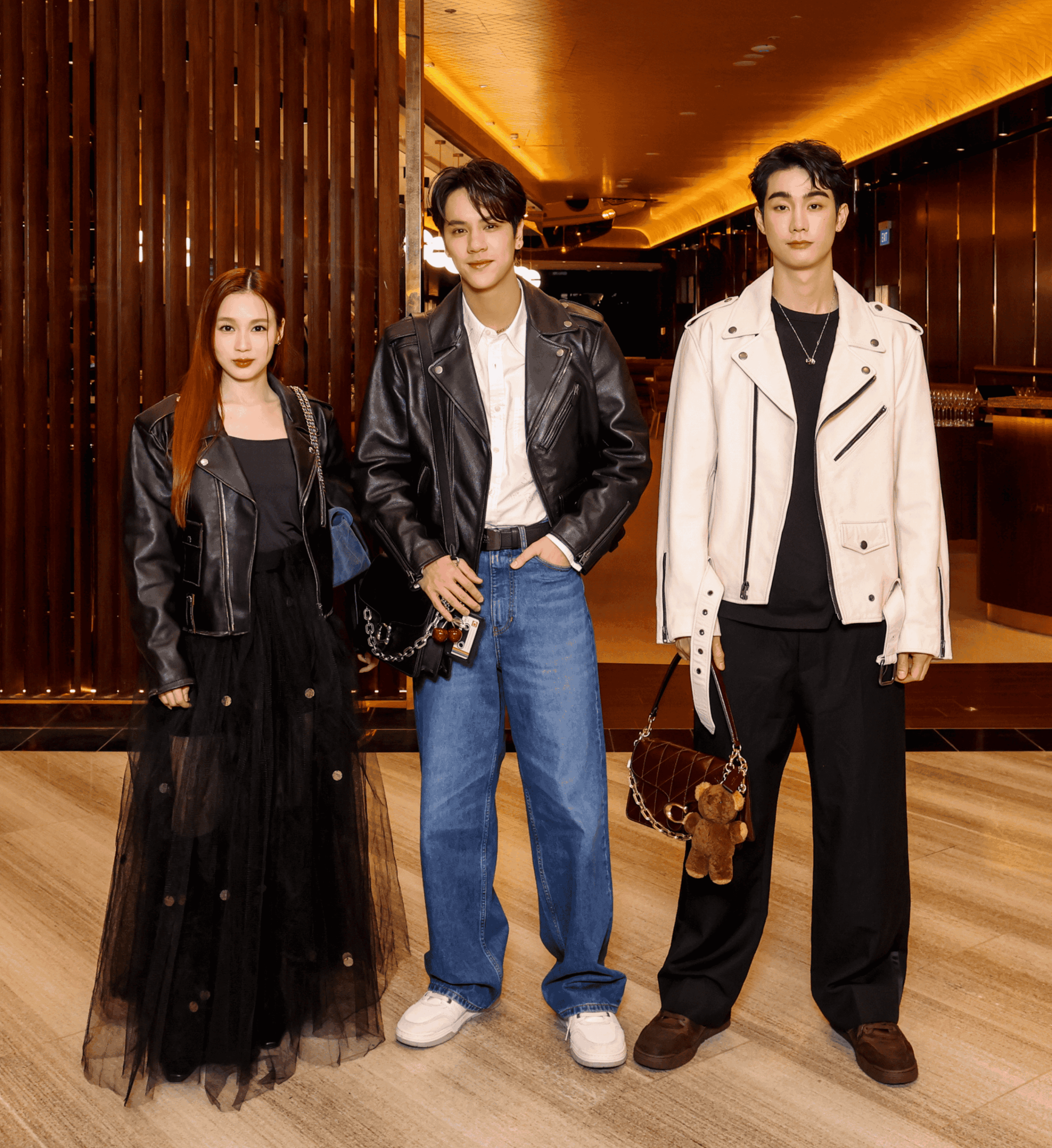 Nanon Korapat, Love Pattranite, And More Celebrate The Coach Restaurant Opening At Jewel Changi