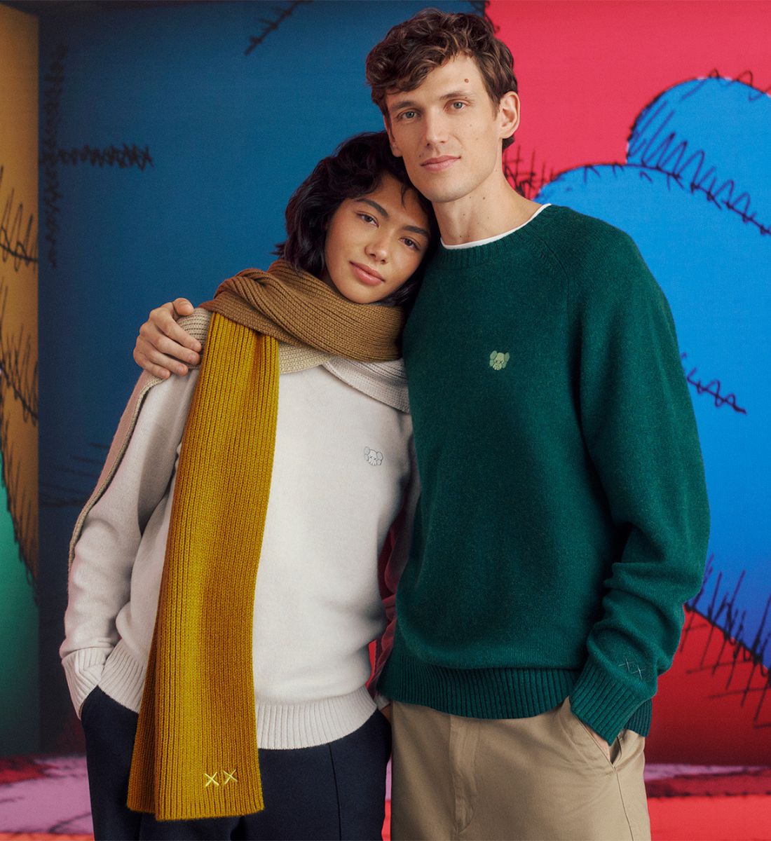 Uniqlo & KAWS Unveil Their First Collaborative Knitwear Collection
