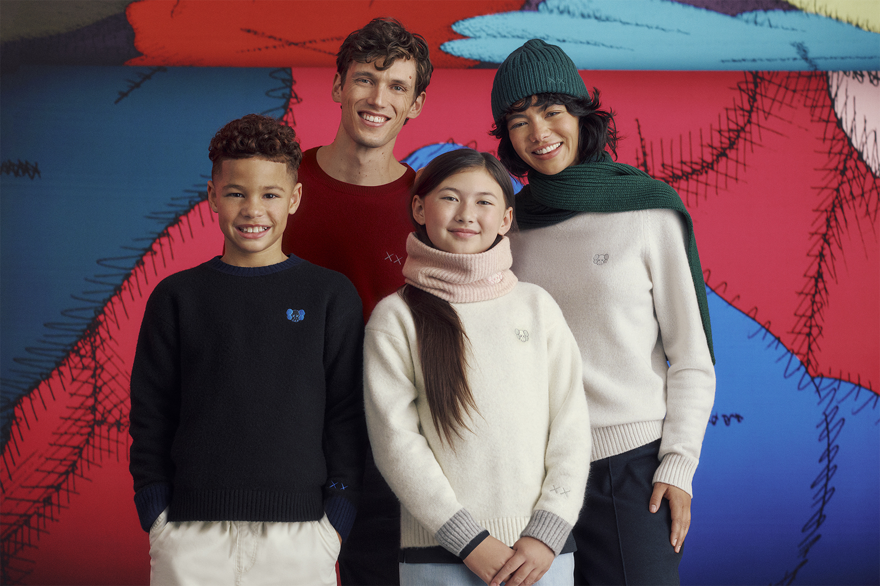 Uniqlo & KAWS Unveil Their First Collaborative Knitwear Collection For Winter 2025