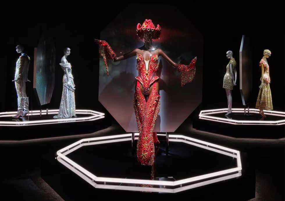 Swarovski Brings Together Marilyn Monroe's Crystal Dress, Cher's Bob Mackie Gown, and Beyoncé's Cowboy Carter Set