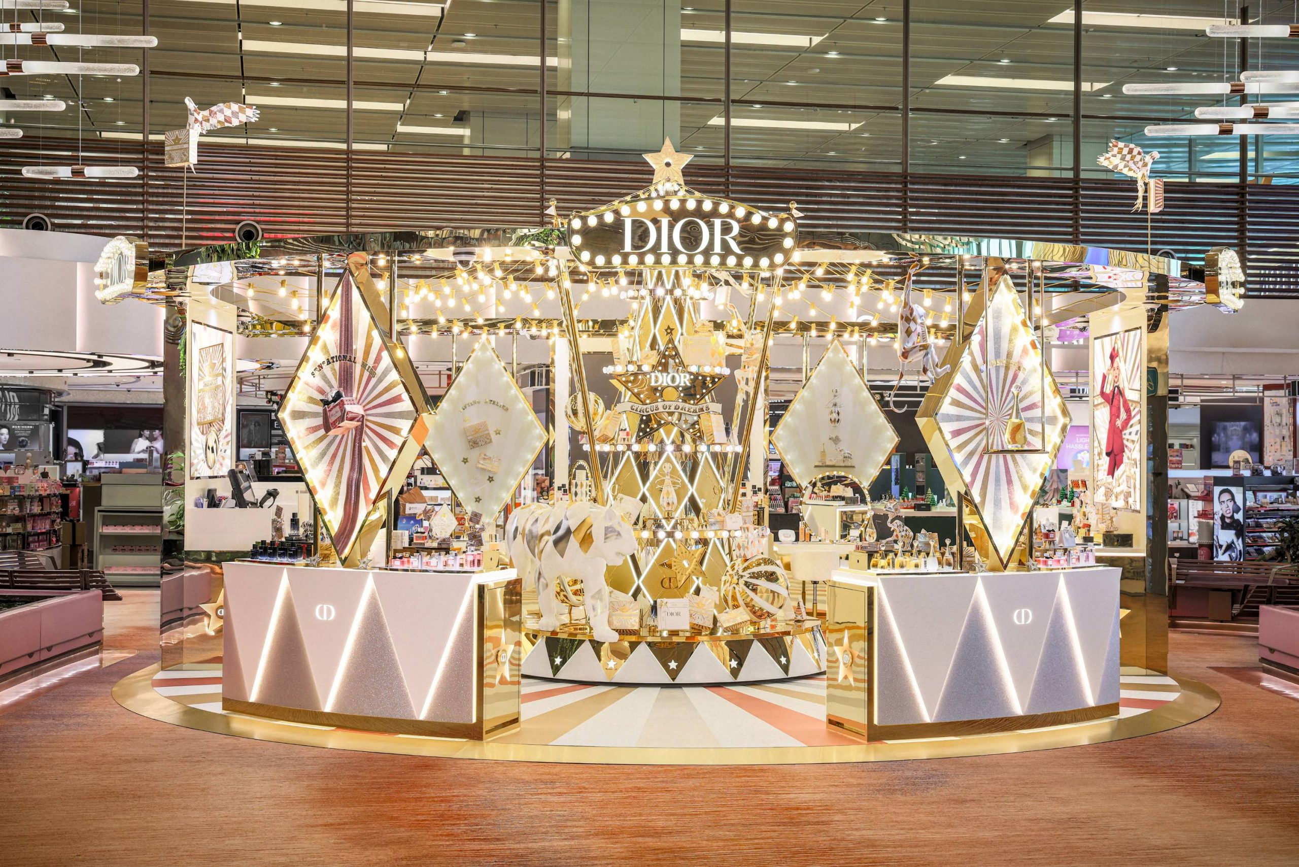 The Shilla Duty Free & Dior Bring Holiday Magic To Changi Airport Terminal 1