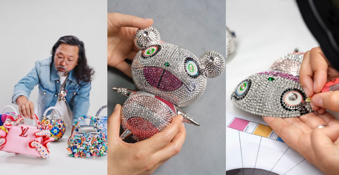 Takashi Murakami's Panda Clutch For Louis Vuitton - ELLE Singapore