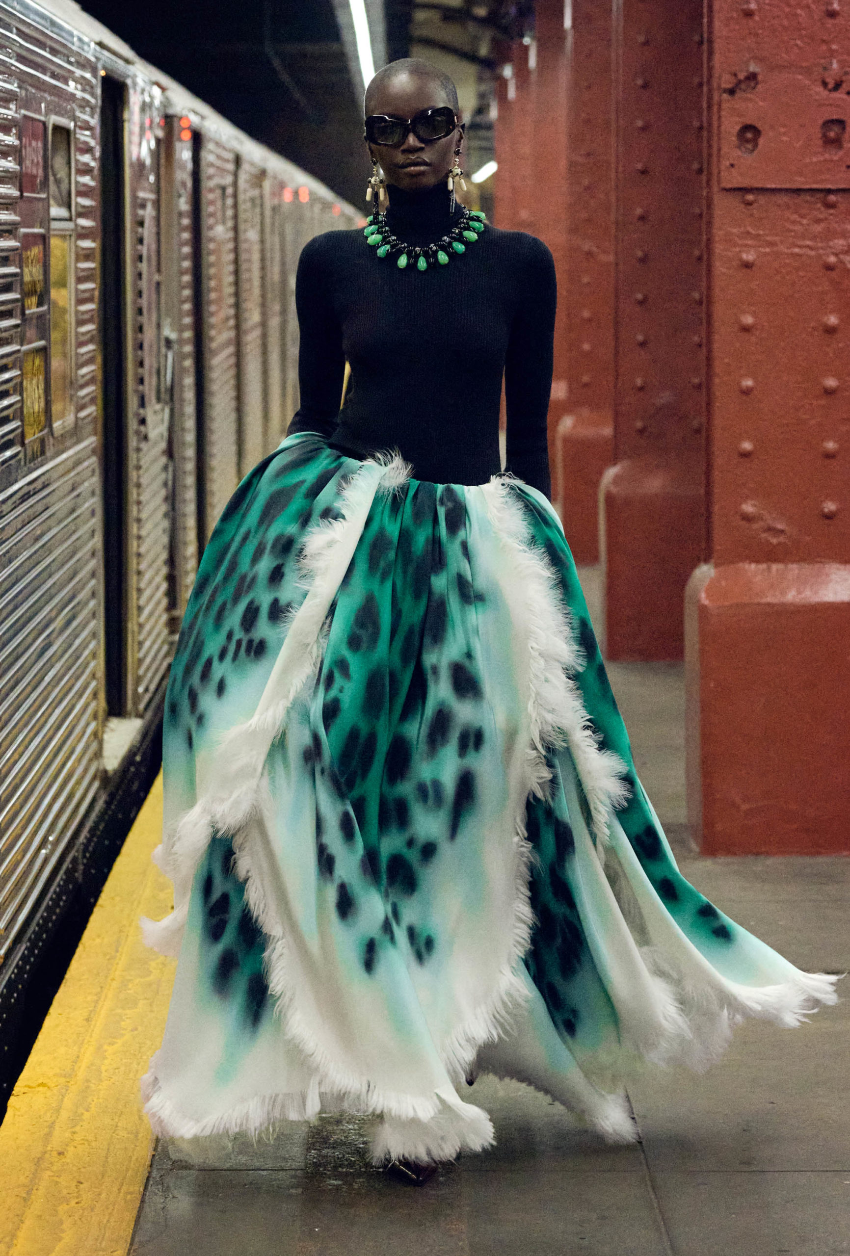 In NYC, Chanel's Matthieu Blazy Achieves The Impossible With Stellar Subway Show