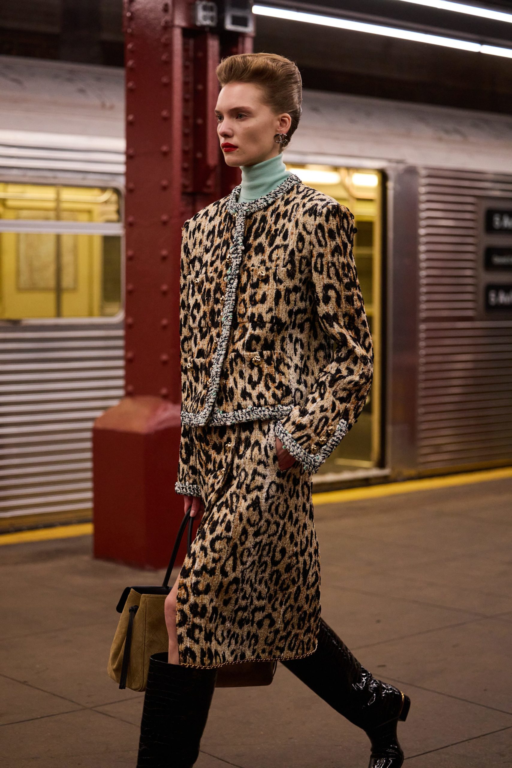 In NYC, Chanel's Matthieu Blazy Achieves The Impossible With Stellar Subway Show