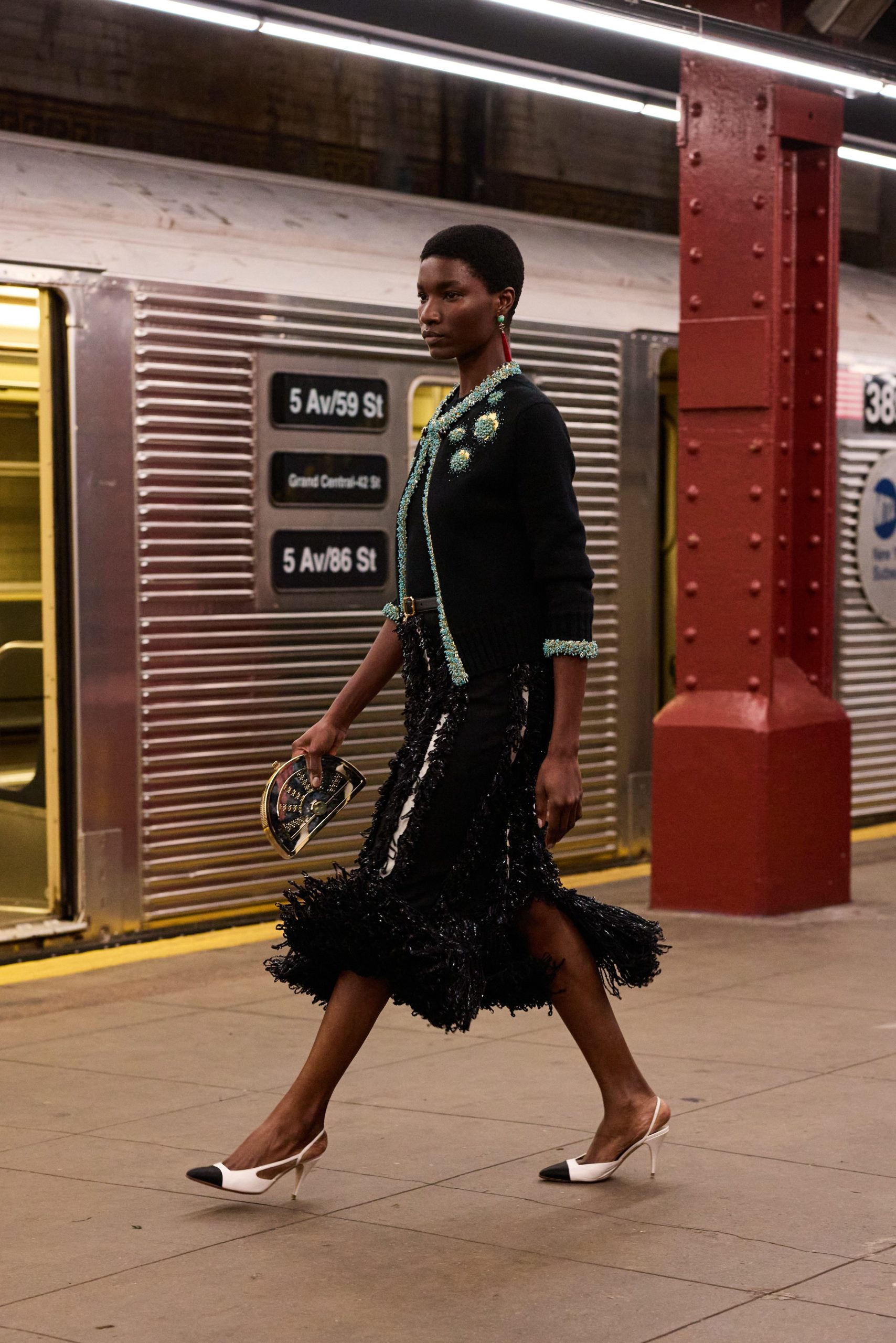 In NYC, Chanel's Matthieu Blazy Achieves The Impossible With Stellar Subway Show