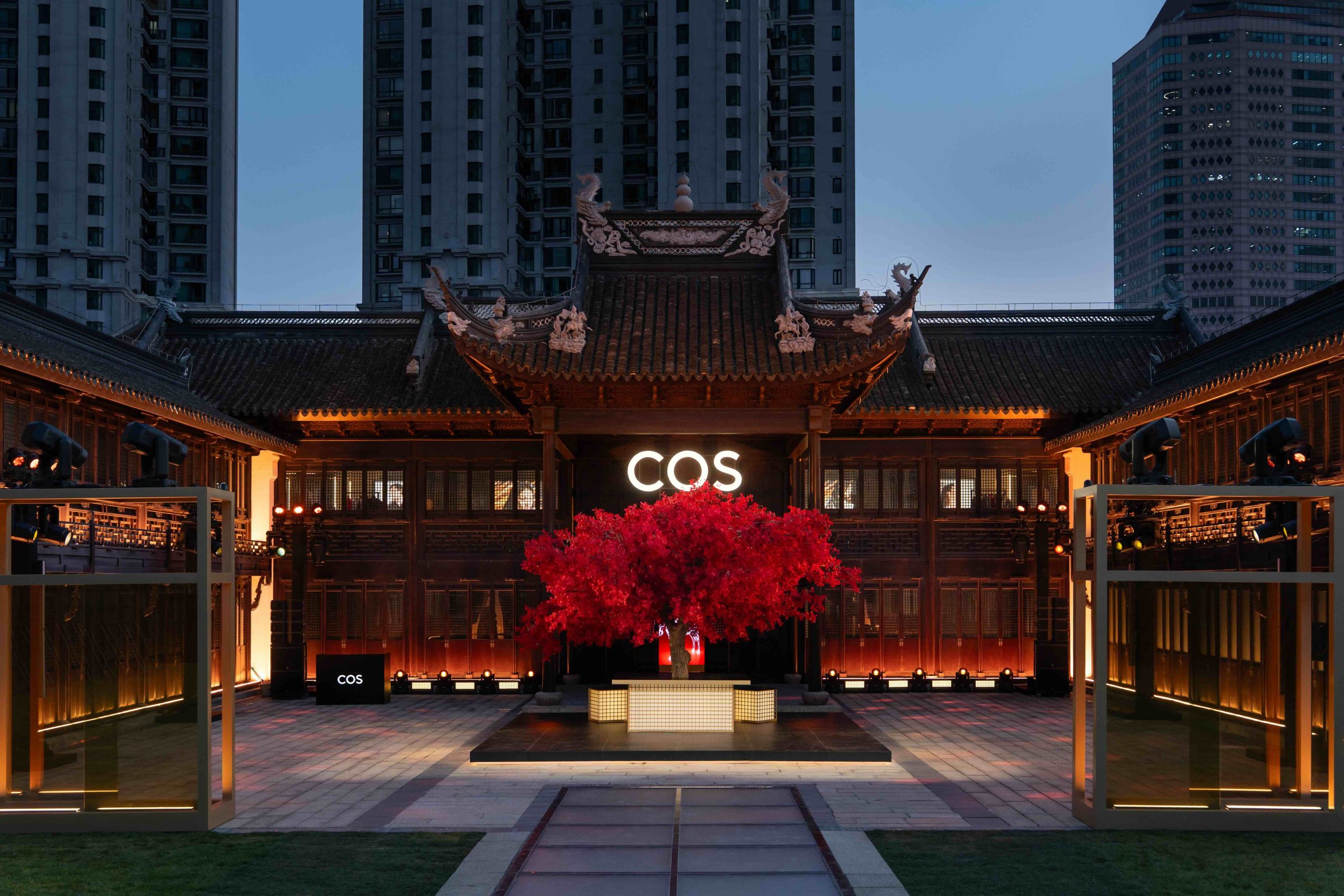 COS Launches Spring Festival Year Of The Horse Collection At Shanghai’s Tianhou Palace