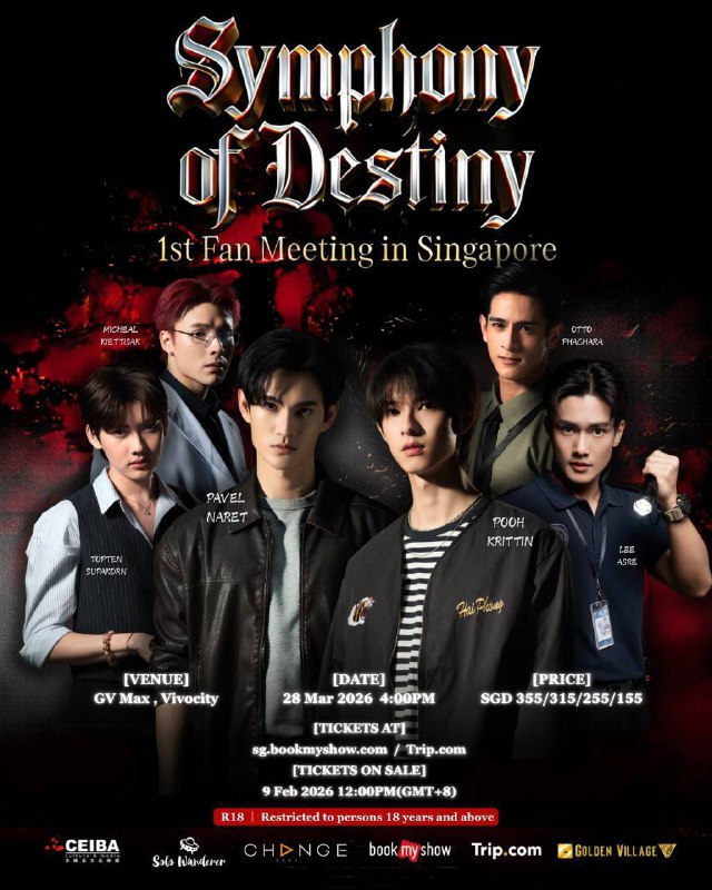These Are The Thai Stars Coming To Singapore In 2026
