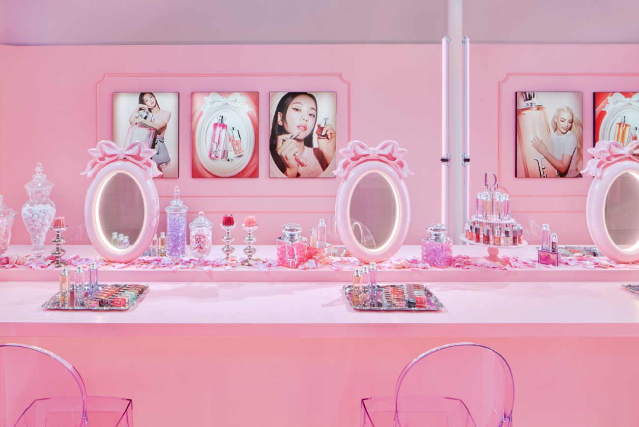 Inside Dior’s Addict Sweet Shop Popup In Tokyo With JISOO