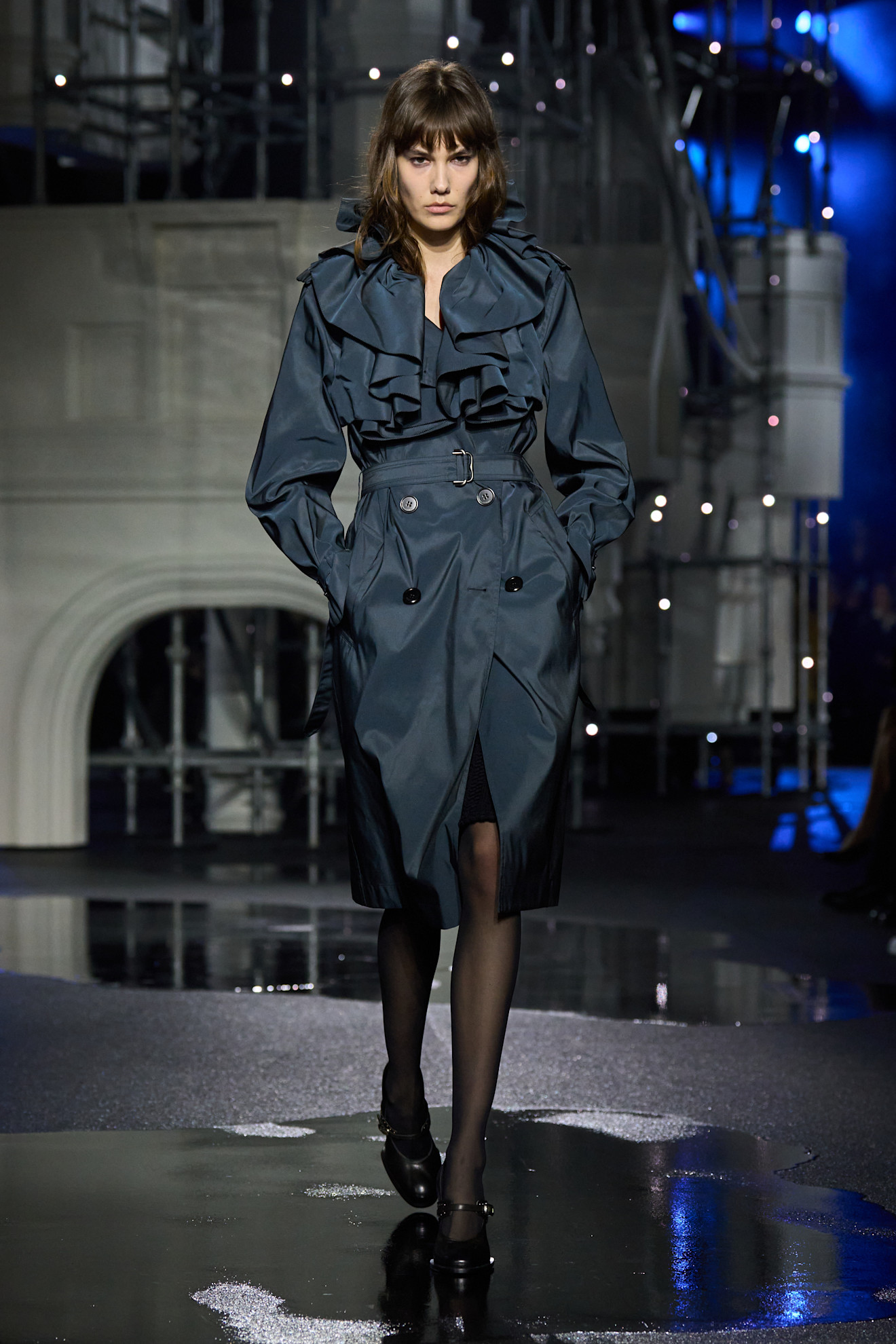 Burberry Debuts The Going-Out Coat