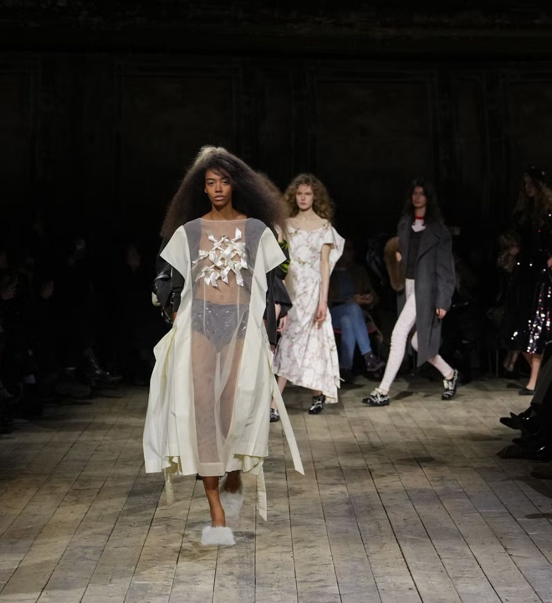 The Runway Rundown: Simone Rocha Straddles Mythicism And Reality