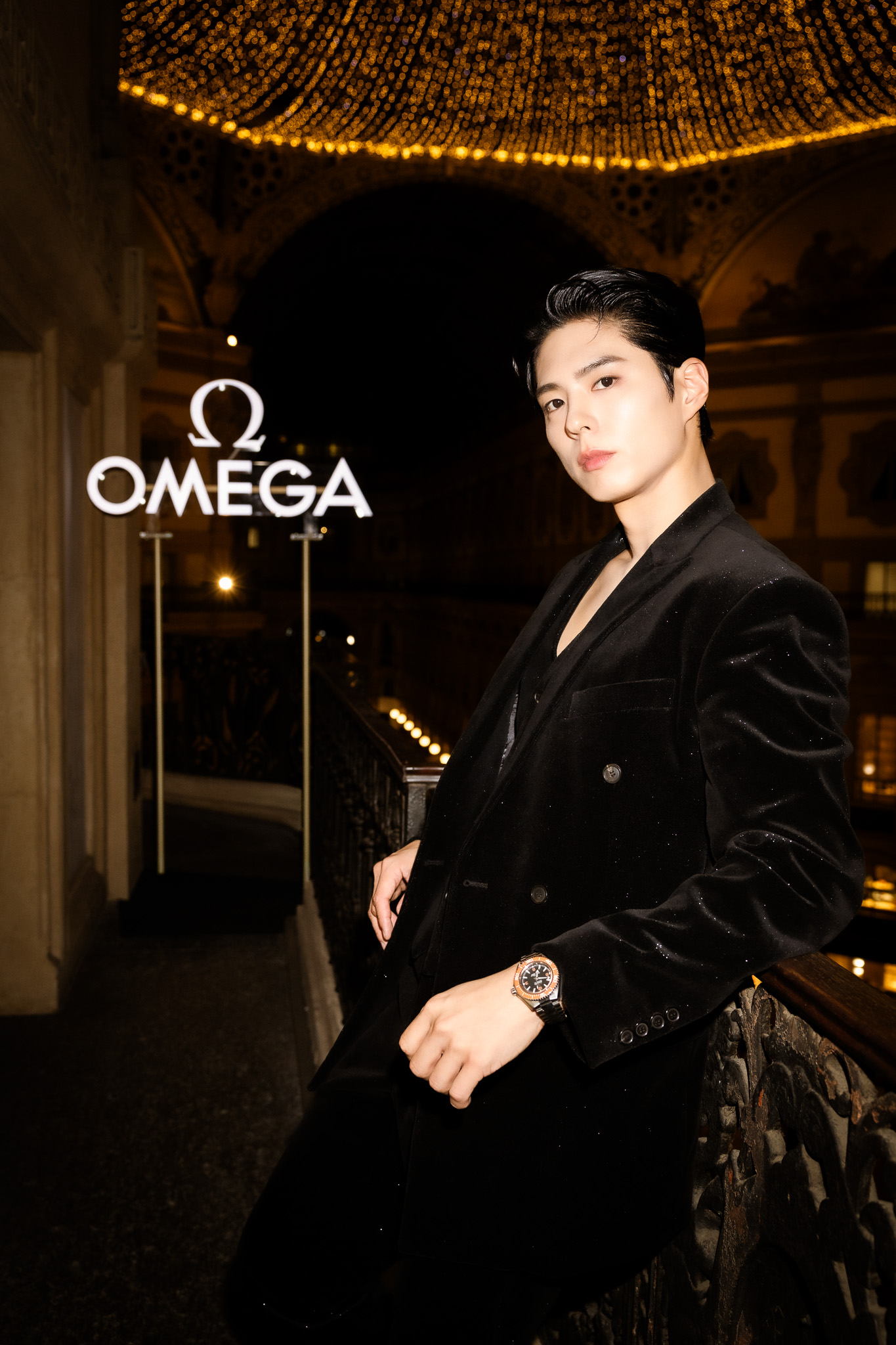 Park Bo-gum Celebrates The Omega House Opening At The 2026 Winter Olympics