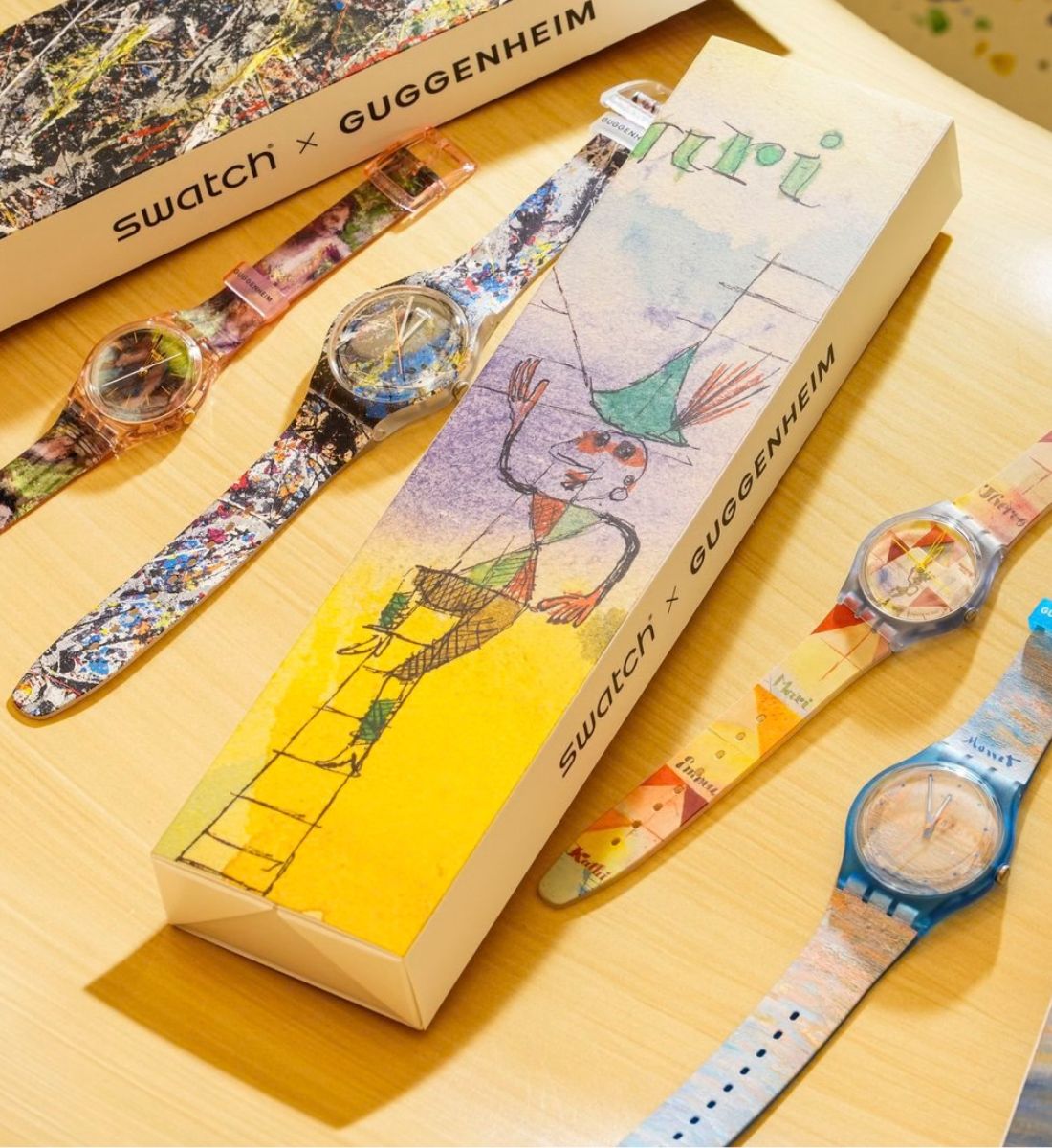 The Swatch x Guggenheim Collection Is A Journey To New York & Venice