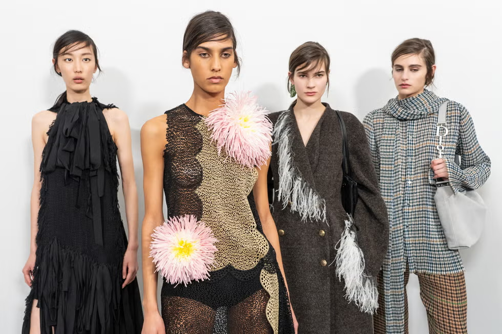 Soft-Focus Skin And Side Partings: The 'Parisian Girl' Is Dior Beauty's New Muse