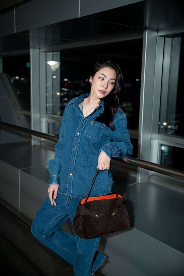 Faye Peraya Channels Elegance in Ferragamo at Milan Fashion Week