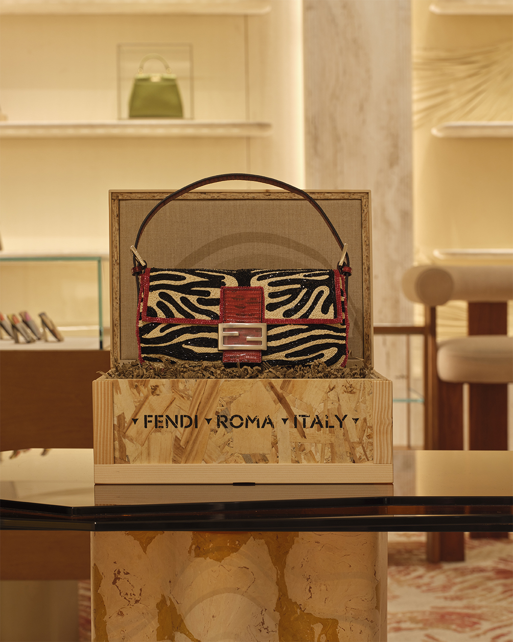 Fendi Introduces The Baguette® 26424 Re-Edition at Milan Design Week 2026