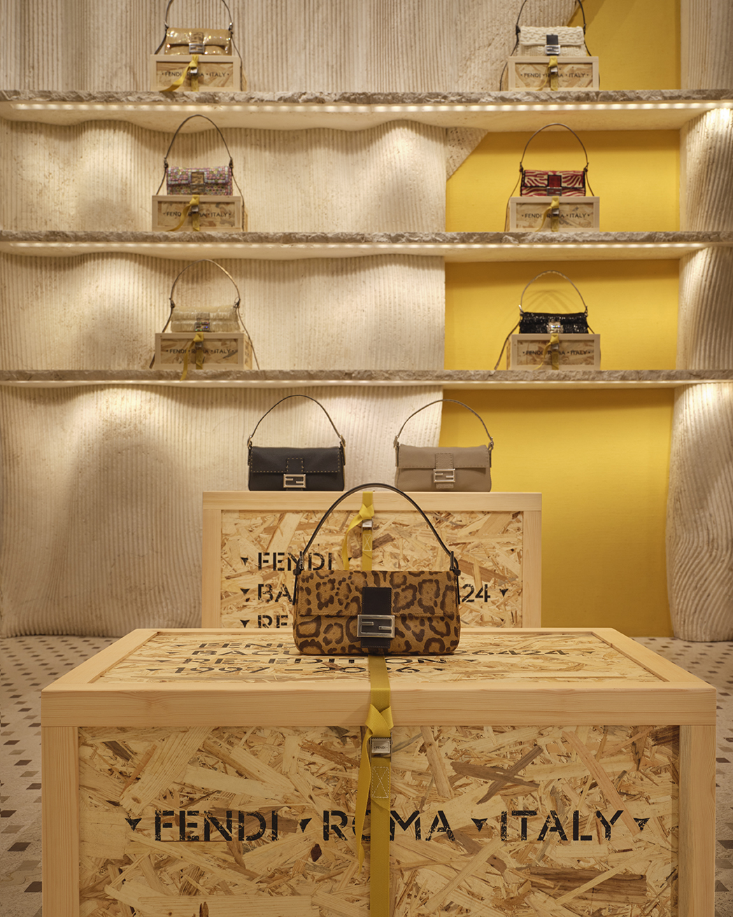Fendi Introduces The Baguette® 26424 Re-Edition at Milan Design Week 2026