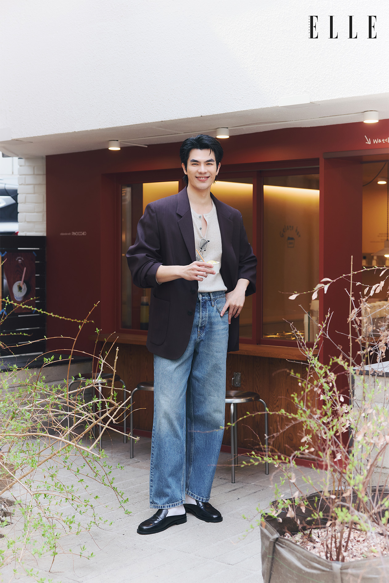 Spend A Day In Seoul With Mile Phakphum Romsaithong In COS