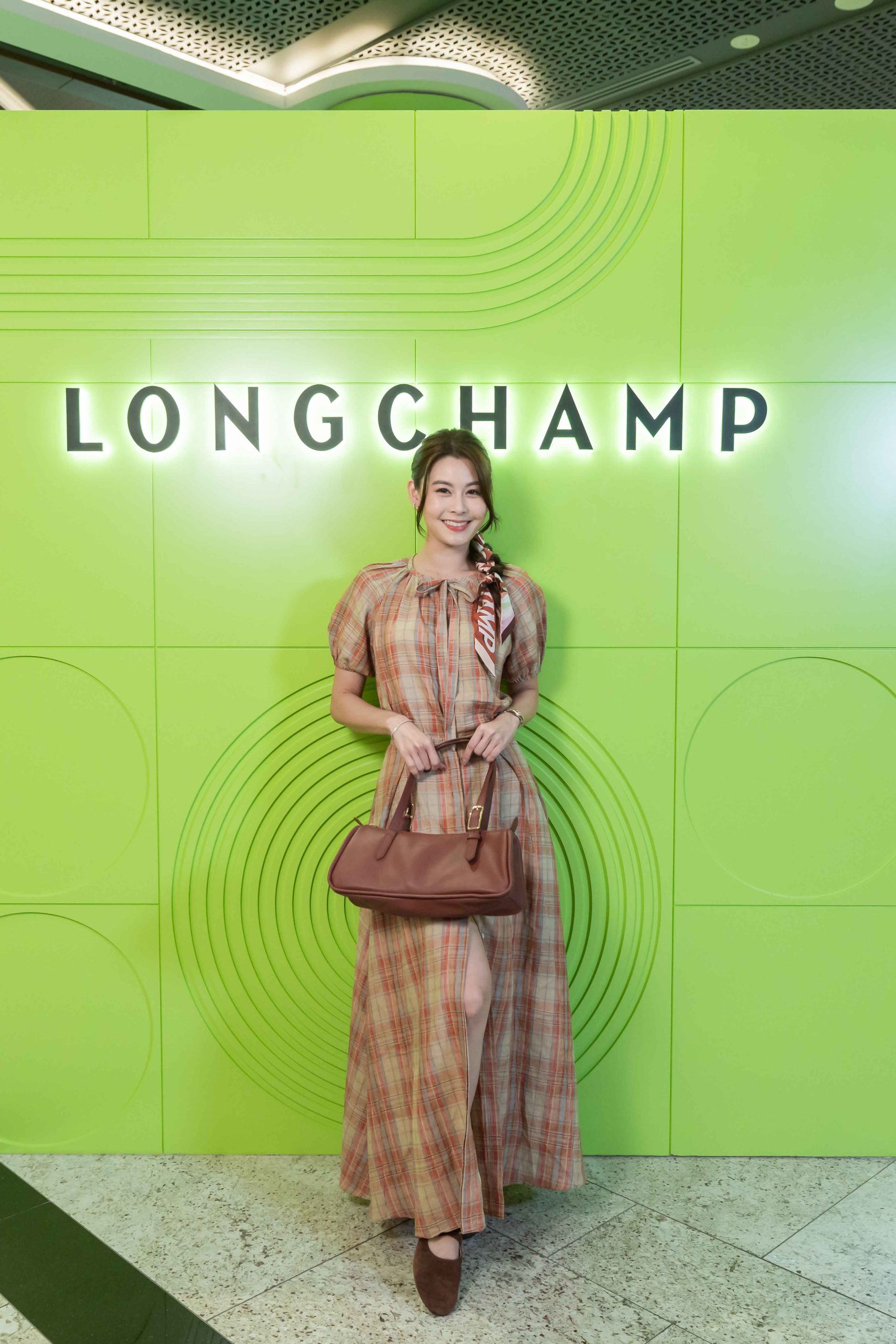 Longchamp Opens An All-Green Boutique In Raffles City