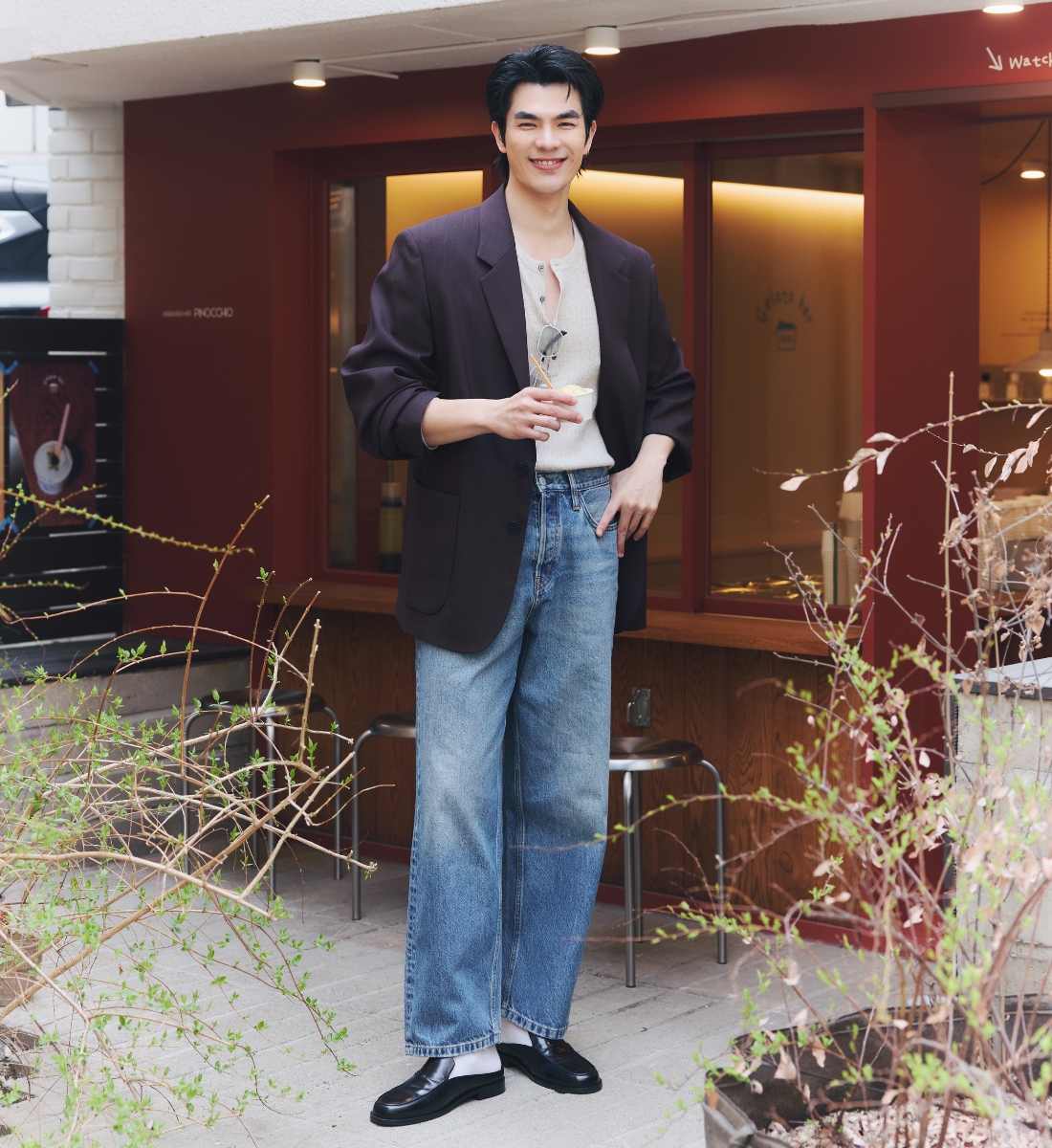 Spend A Day In Seoul With Mile Phakphum Romsaithong In COS