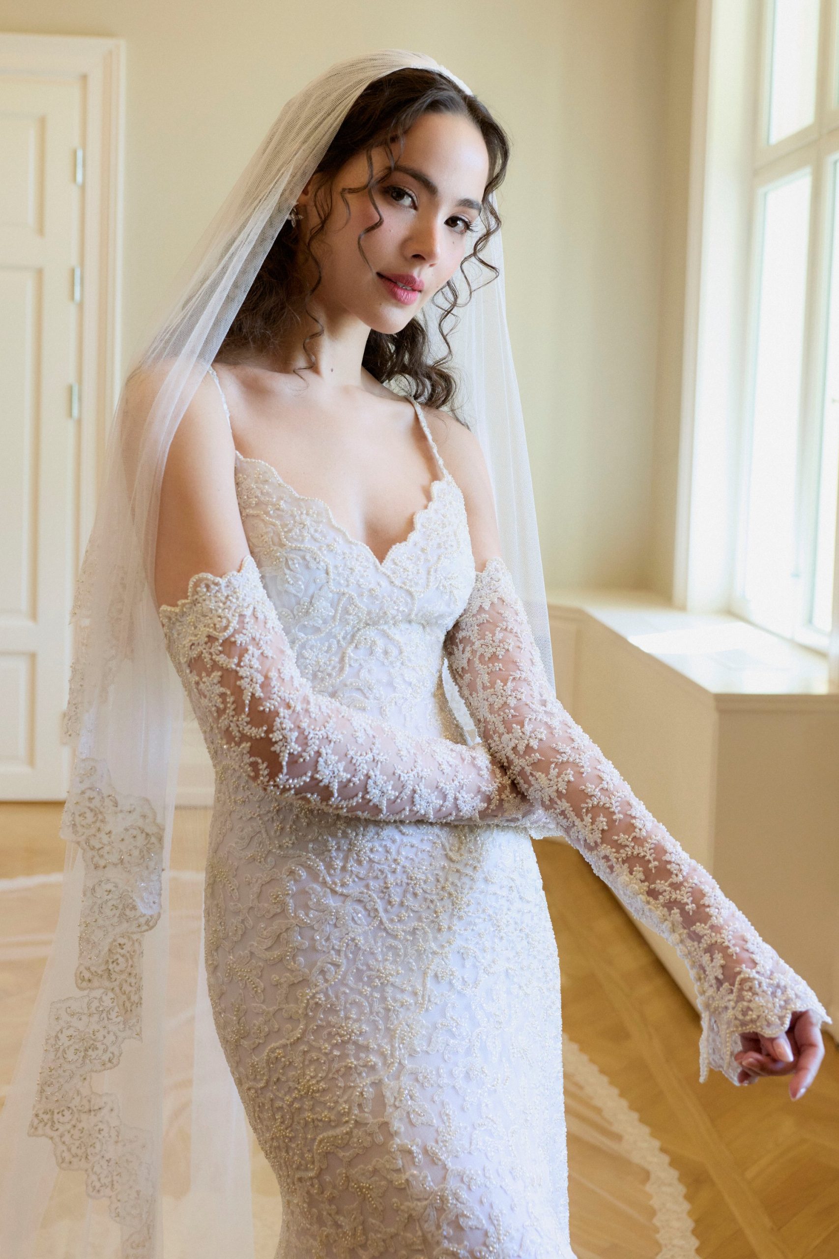 A Closer Look At Urassaya Sperbund's Custom Louis Vuitton Wedding Gown