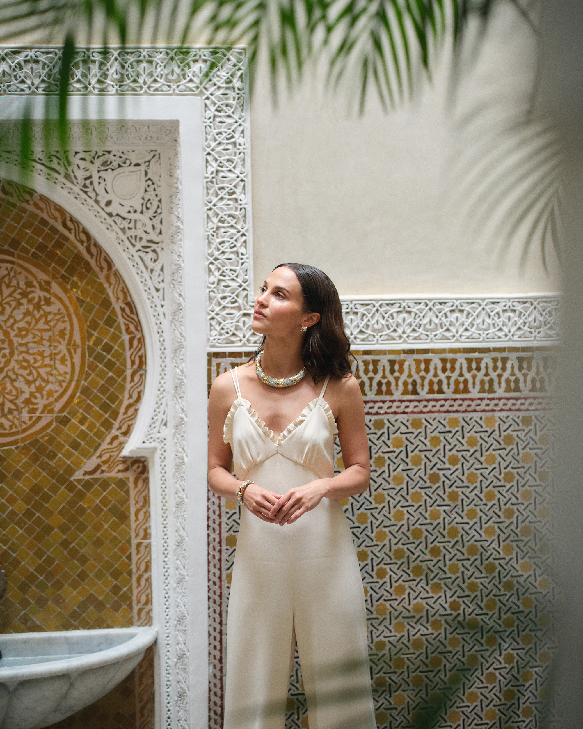 Behind The Scenes With Alicia Vikander At Louis Vuitton's Morocco High Jewellery Launch