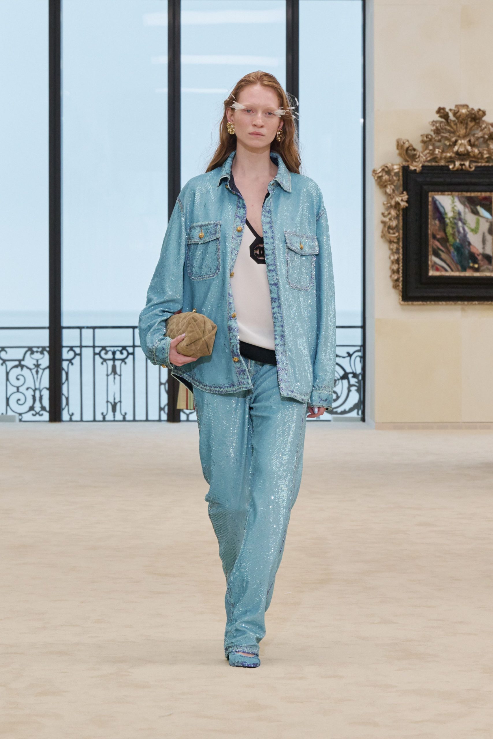 Chanel Just Made The Canadian Tuxedo Glam Again