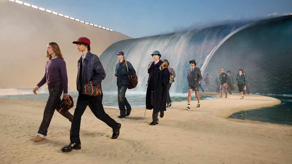 For Louis Vuitton, Pharrell Williams Sends A Tidal Wave Through Paris Fashion Week