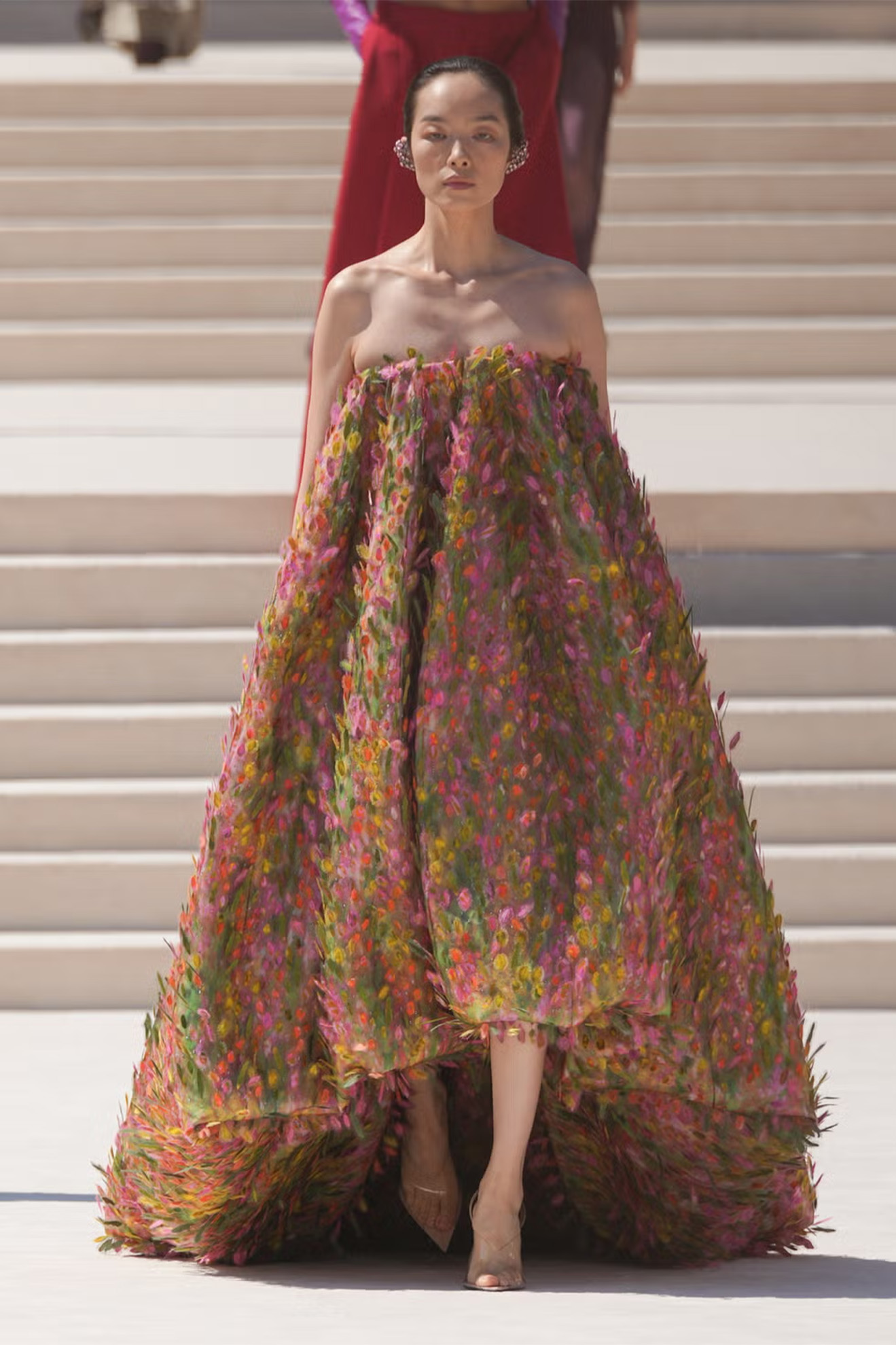 Pierpaolo Piccioli’s Balenciaga Couture Debut Celebrates Craft & Colour