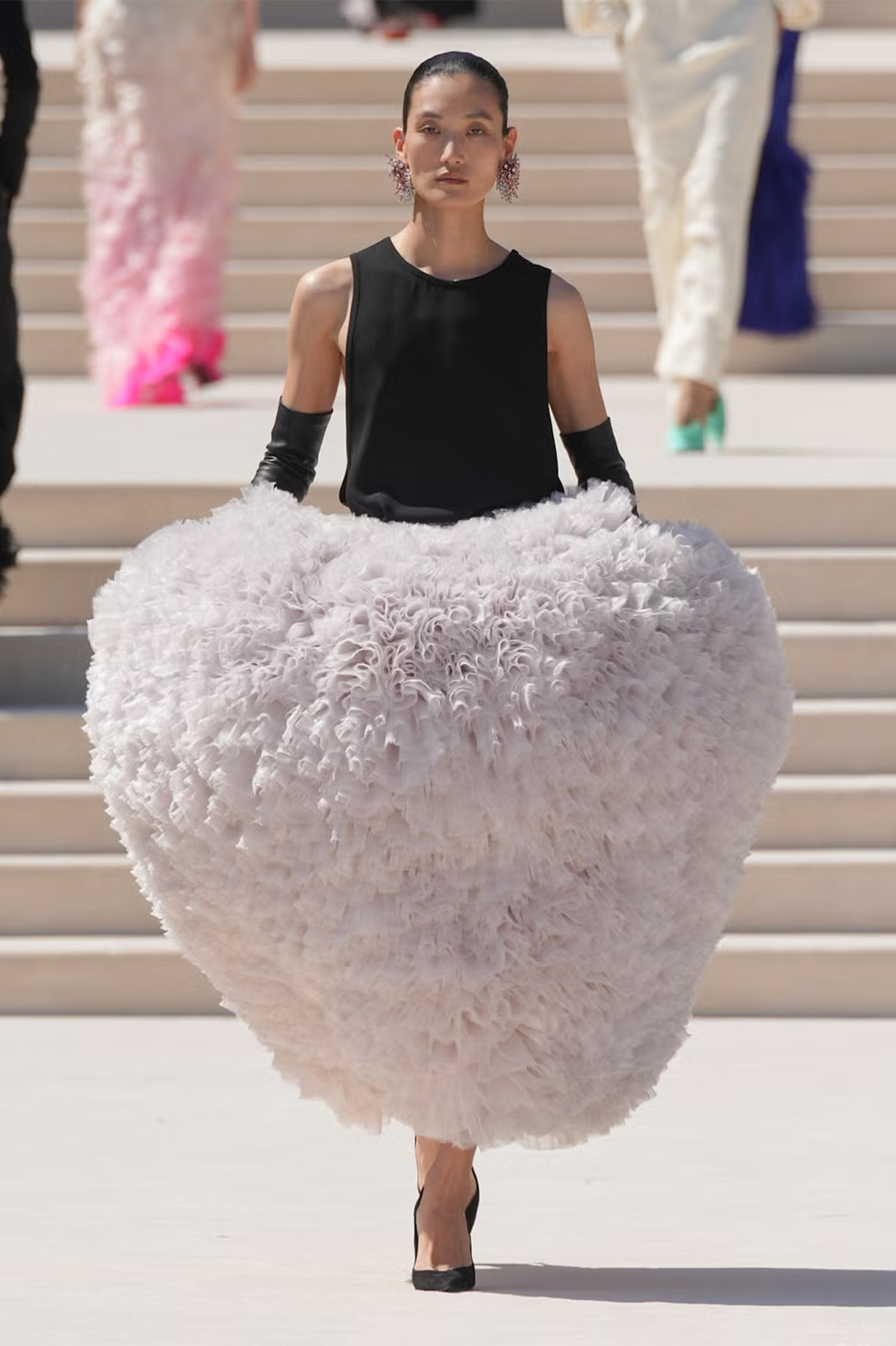 Pierpaolo Piccioli’s Balenciaga Couture Debut Celebrates Craft & Colour