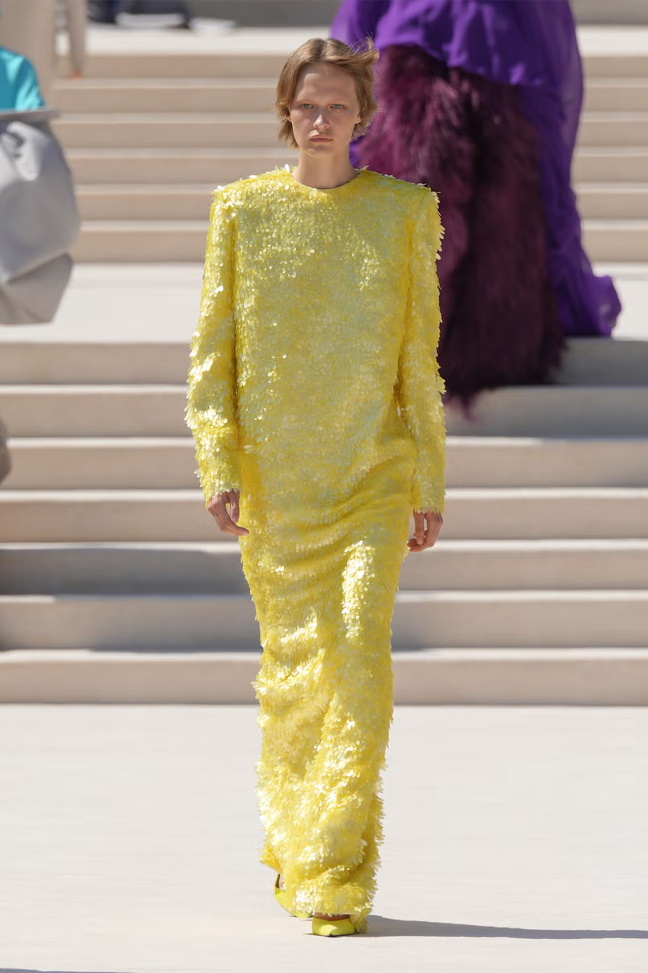 Pierpaolo Piccioli’s Balenciaga Couture Debut Celebrates Craft & Colour