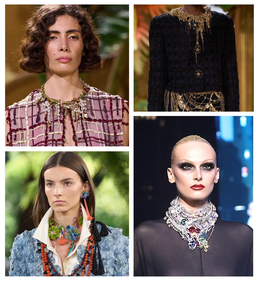 The Runways Are Making the Case for Messy Jewelry